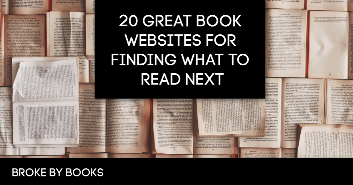 websites to find books to read